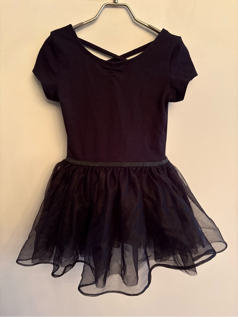 George Black Ballet Tutu Dress with Crisscross Back 6 years